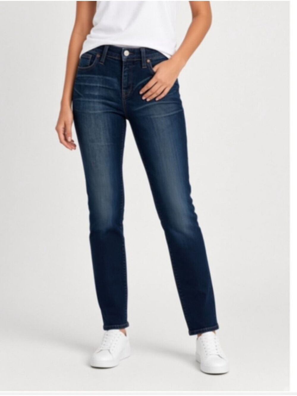 Madewell Skinny Skinny Dark Wash Denim Jeans Stretch Ankle Pants Size 30